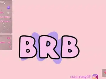 Chaturbate Live Sex of cute_rosy